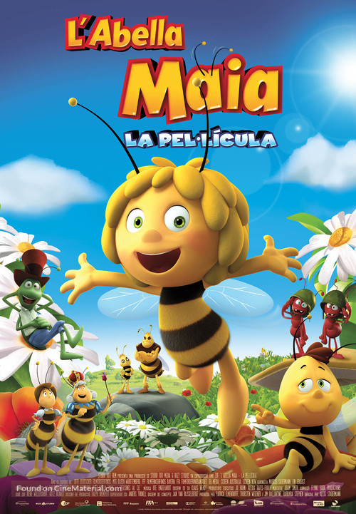 Maya the Bee Movie - Andorran Movie Poster