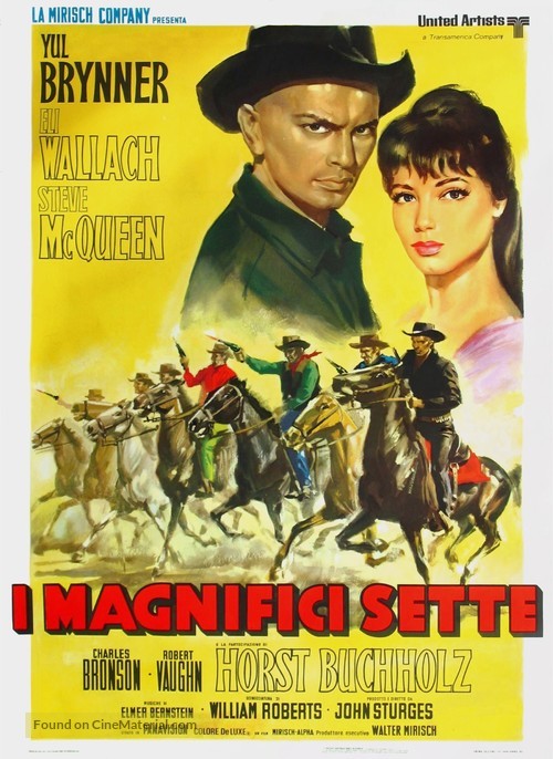 The Magnificent Seven - Italian Movie Poster