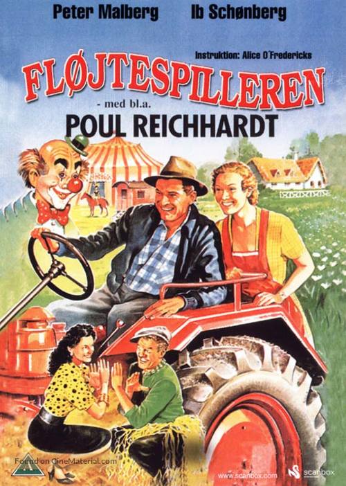 Fl&oslash;jtespilleren - Danish DVD movie cover