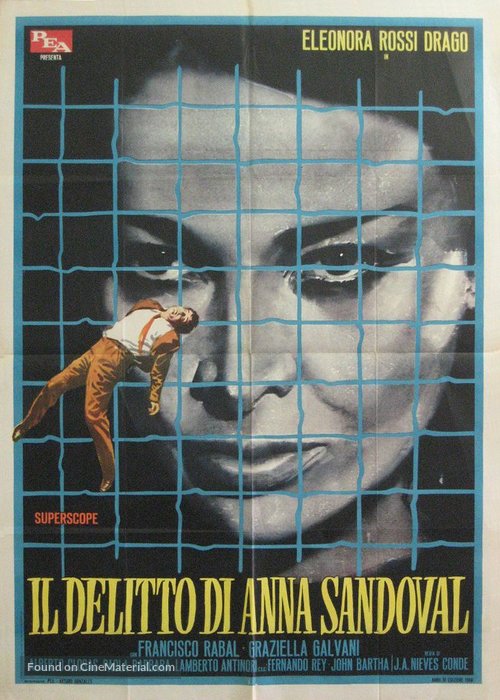 El diablo tambi&eacute;n llora - Italian Movie Poster