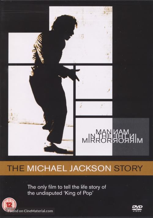 Man in the Mirror: The Michael Jackson Story - British DVD movie cover