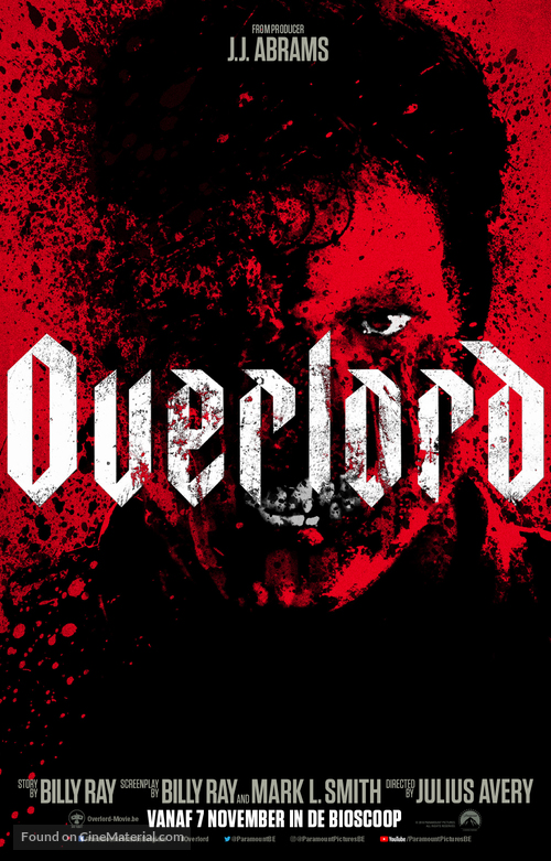 Overlord - Belgian Movie Poster