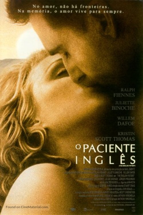 The English Patient - Brazilian poster