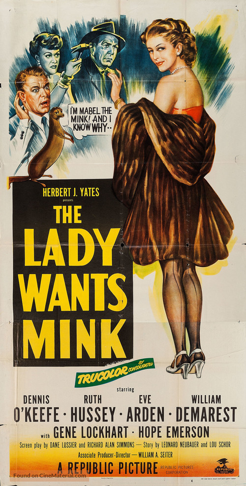 The Lady Wants Mink - Movie Poster