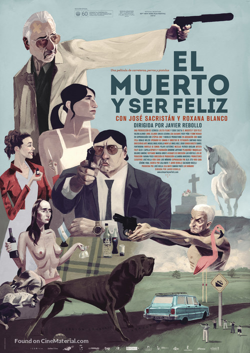 El muerto y ser feliz - Spanish Movie Poster