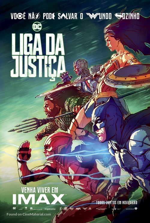 Justice League - Brazilian Movie Poster