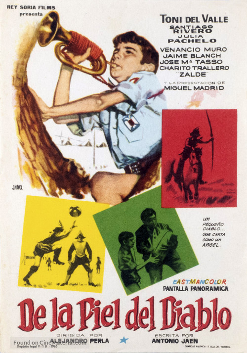 De la piel del diablo - Spanish Movie Poster