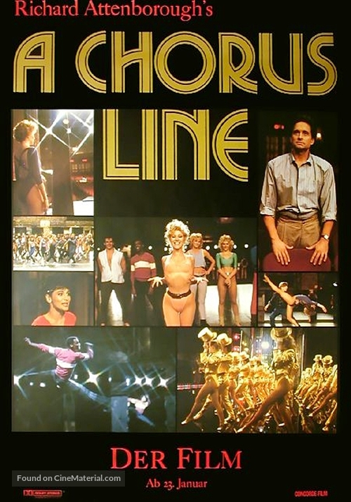 A Chorus Line - German Movie Poster