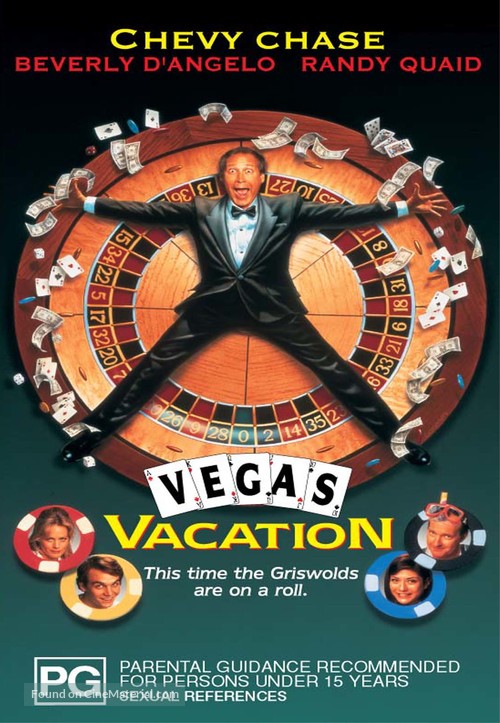Vegas Vacation - Australian DVD movie cover