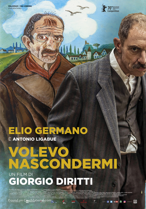 Volevo nascondermi - Italian Movie Poster