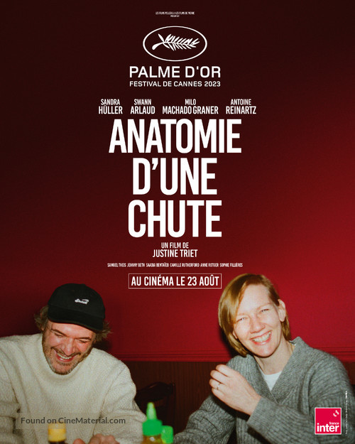 Anatomie d&#039;une chute - French Movie Poster