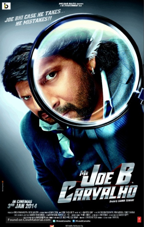 Calling Mr. Joe B Carvalho - Indian Movie Poster