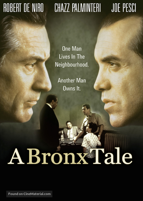 A Bronx Tale - DVD movie cover