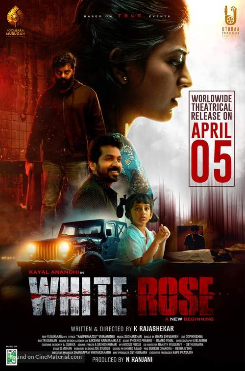 White Rose - Indian Movie Poster