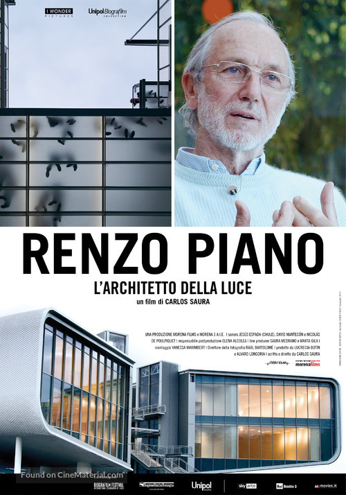 Renzo Piano, an Architect for Santander - Italian Movie Poster