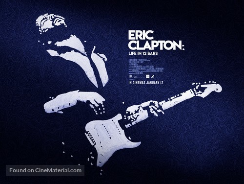 Eric Clapton: Life in 12 Bars - British Movie Poster