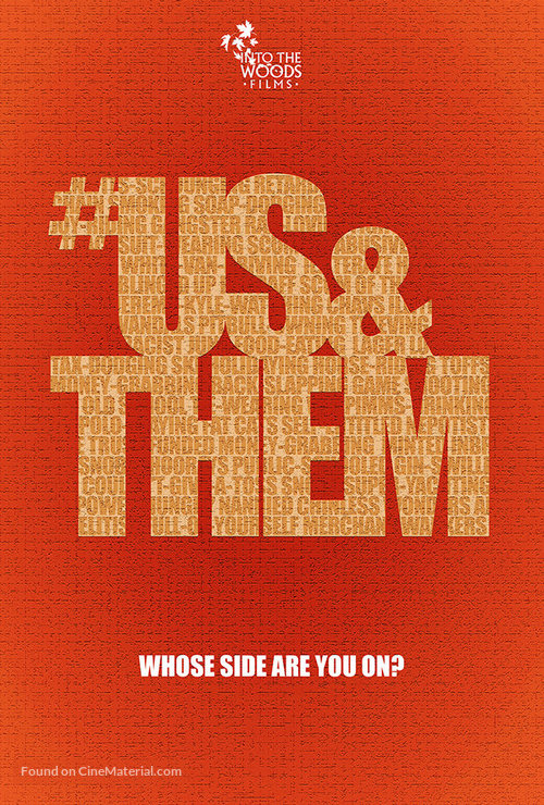 Us and Them - British poster