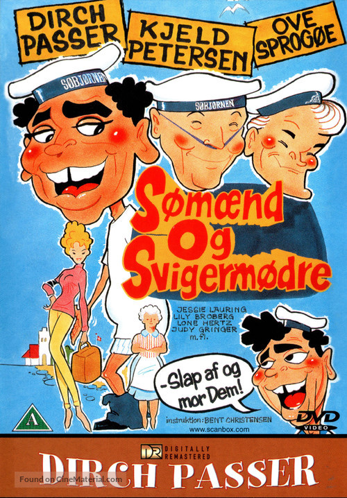 S&oslash;m&aelig;nd og svigerm&oslash;dre - Danish DVD movie cover