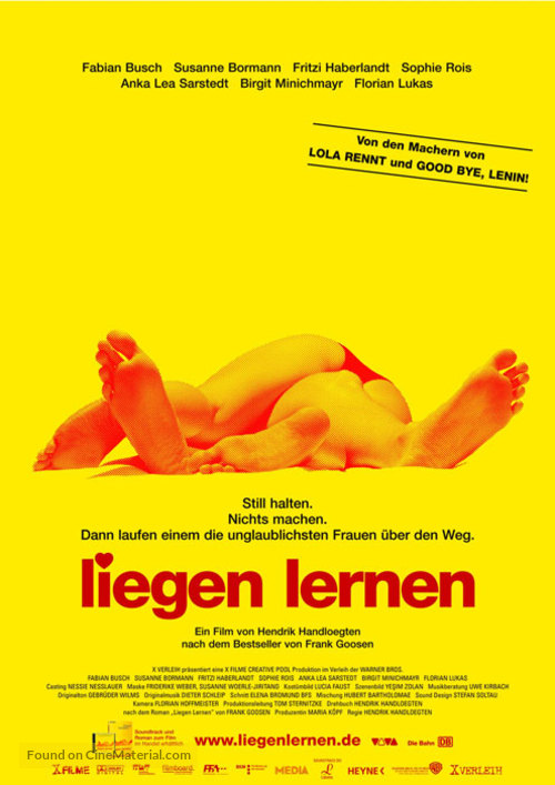 Liegen lernen - German Movie Poster
