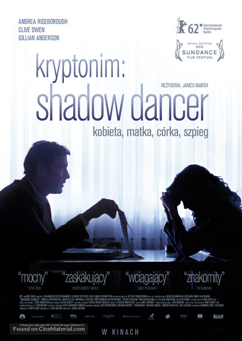 Shadow Dancer - Polish Movie Poster