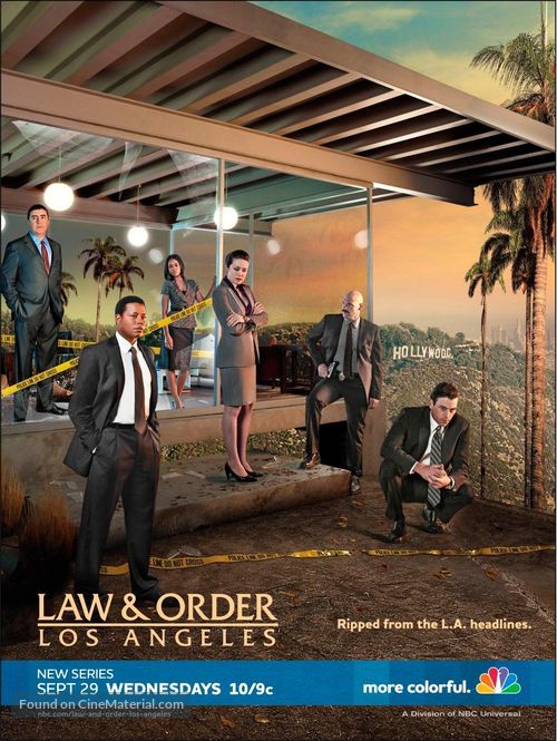 &quot;Law &amp; Order: Los Angeles&quot; - Movie Poster
