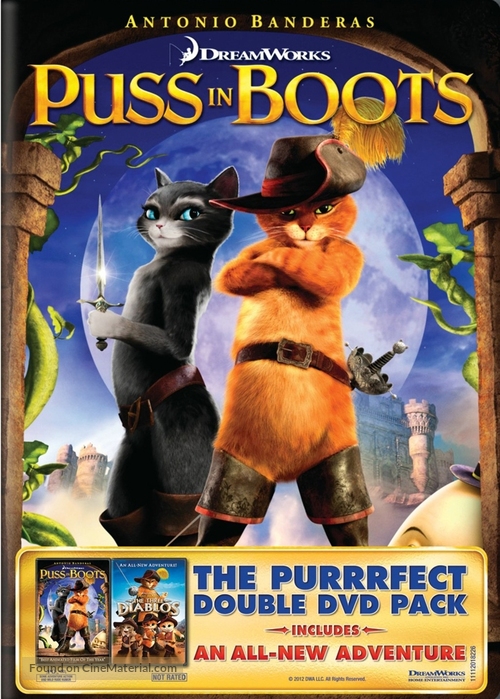 Puss in Boots - DVD movie cover