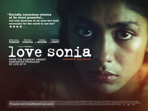 Love Sonia - British Movie Poster