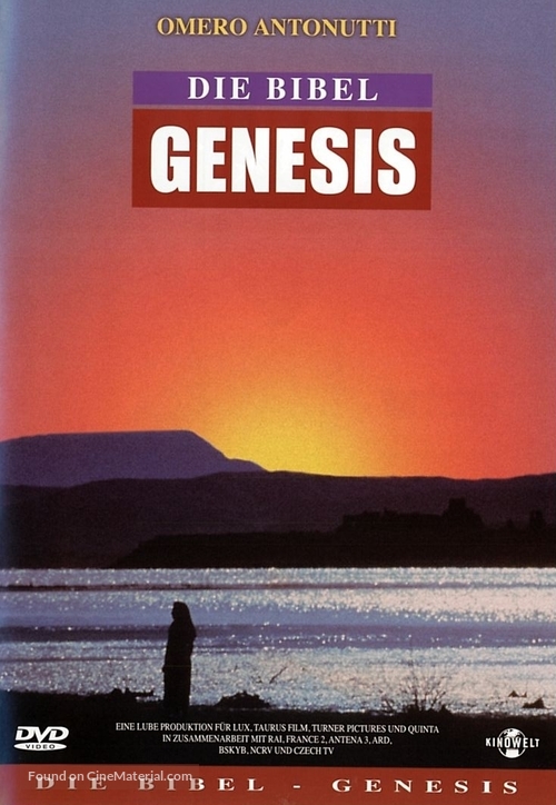 Genesi: La creazione e il diluvio - German DVD movie cover