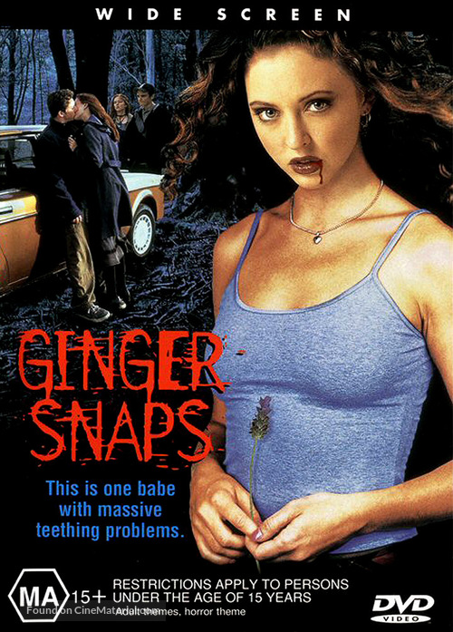 Ginger Snaps - Australian DVD movie cover