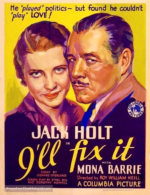 I&#039;ll Fix It - Movie Poster