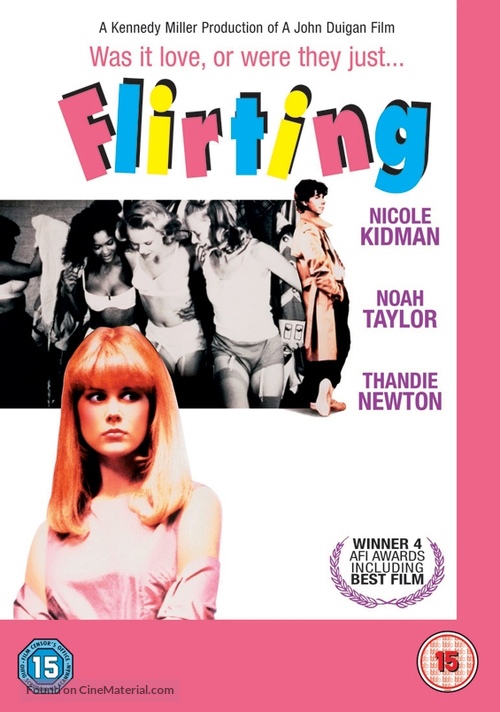 Flirting - British DVD movie cover