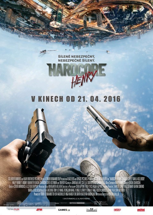 Hardcore Henry - Czech Movie Poster