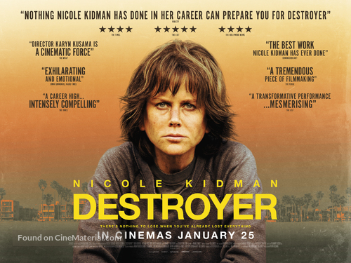 Destroyer - British Movie Poster