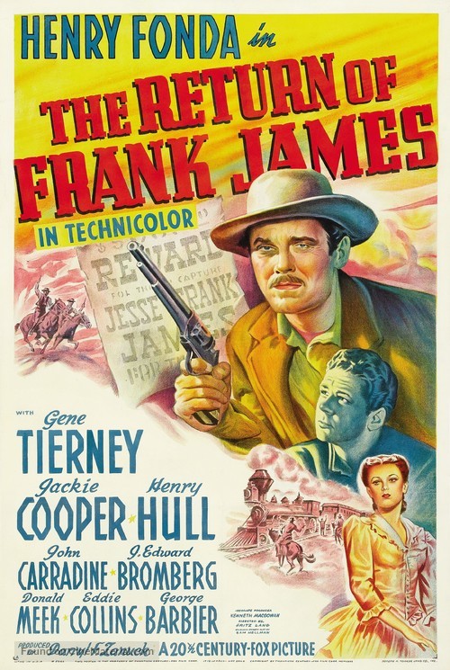 The Return of Frank James - Movie Poster