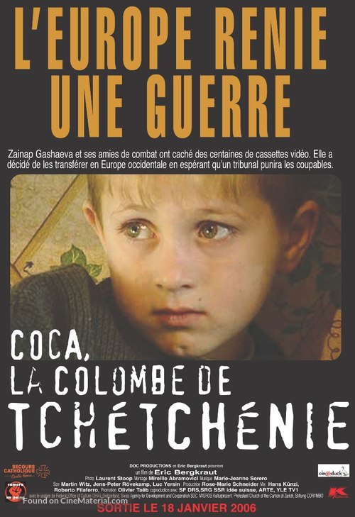 Coca: Die Taube von Tschetschenien - French Movie Poster