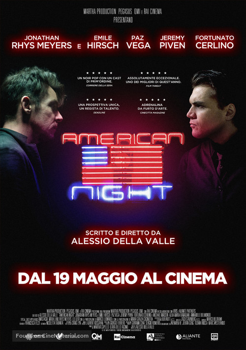 American Night - Italian Movie Poster