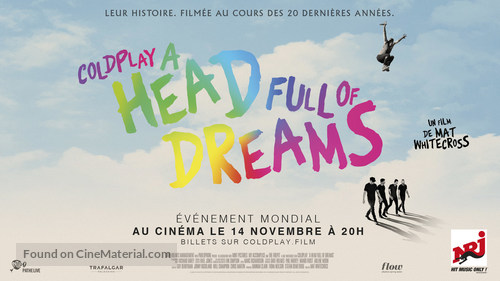 Coldplay: A Head Full of Dreams - French Movie Poster