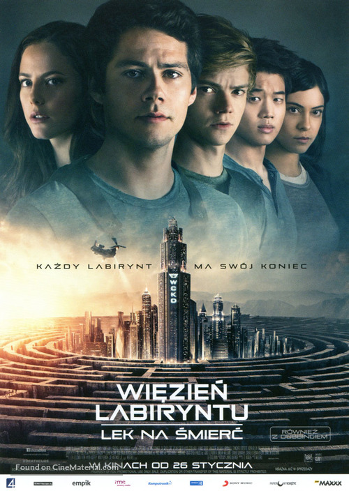 Maze Runner: The Death Cure - Polish Movie Poster