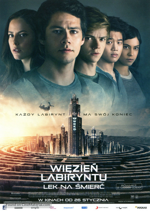 Maze Runner: The Death Cure - Polish Movie Poster