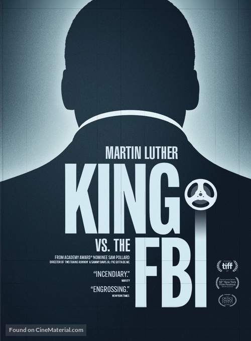 MLK/FBI - French DVD movie cover