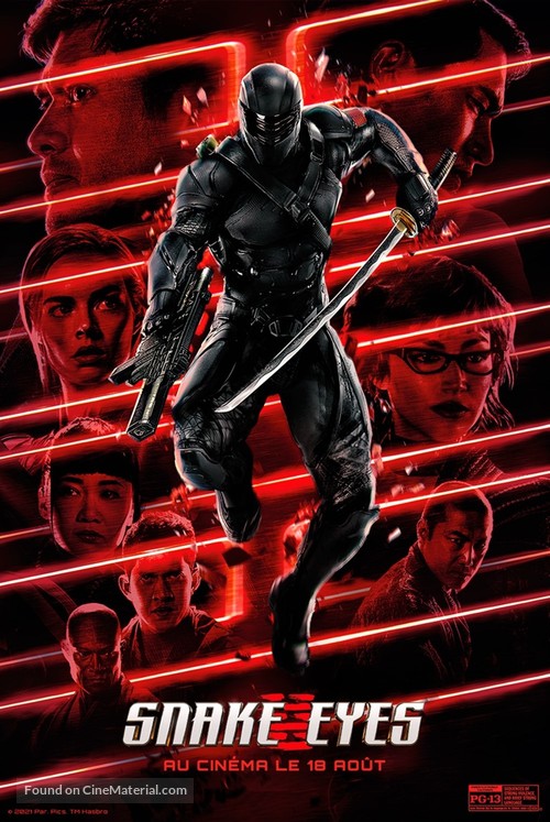 Snake Eyes: G.I. Joe Origins - French Movie Poster