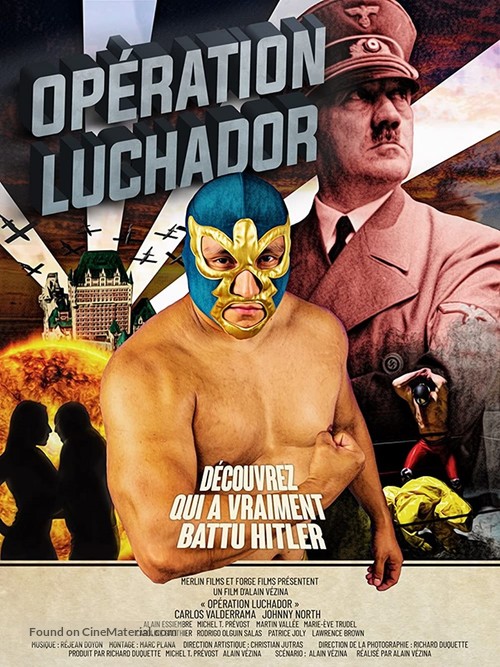 Op&eacute;ration Luchador - Canadian Movie Poster