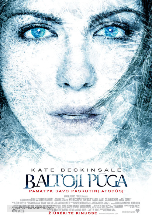 Whiteout - Lithuanian Movie Poster