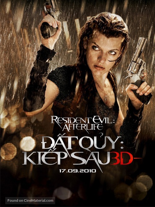 Resident Evil: Afterlife - Vietnamese Movie Poster