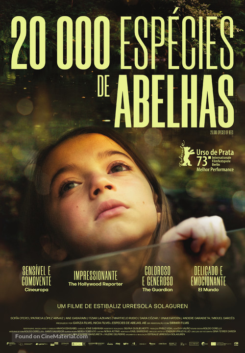 20.000 especies de abejas - Portuguese Movie Poster