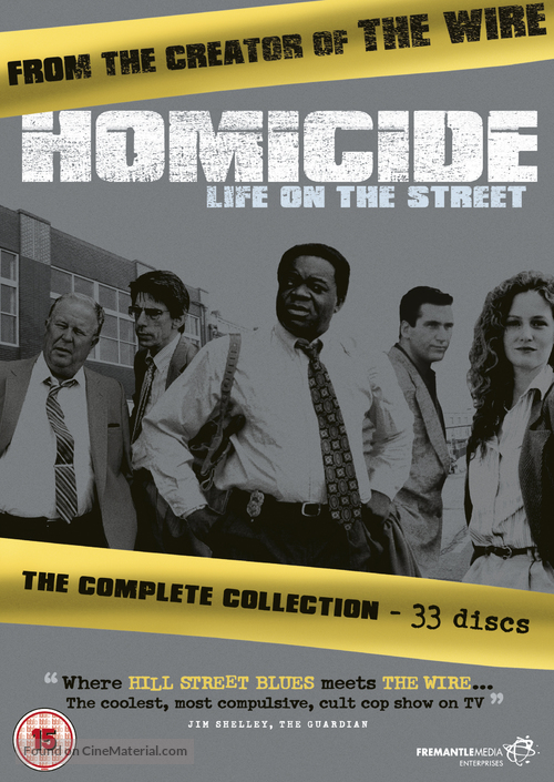 &quot;Homicide: Life on the Street&quot; - British DVD movie cover