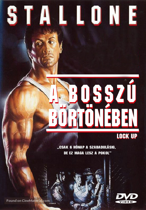 Lock Up - Hungarian DVD movie cover