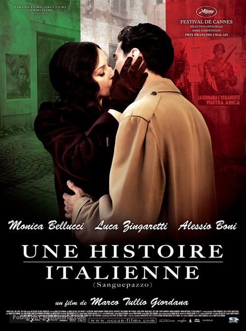 Sangue pazzo - French Movie Poster