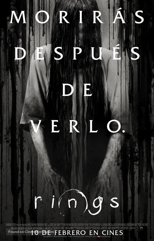 Rings - Spanish Movie Poster