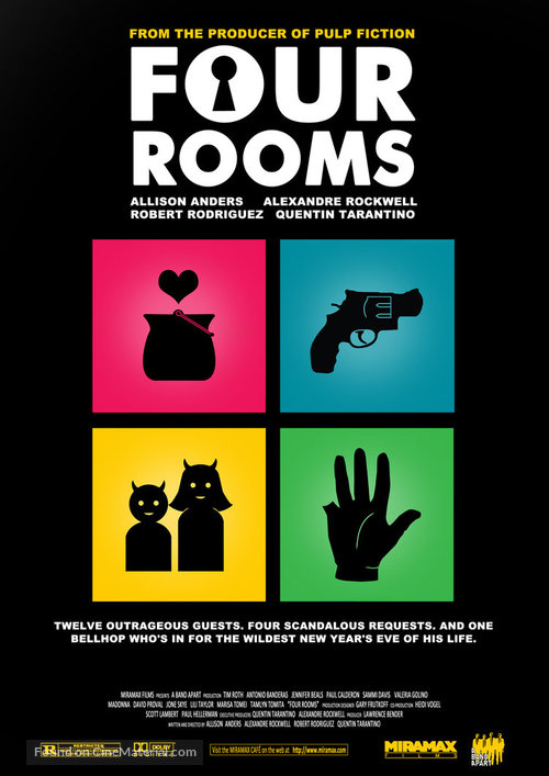 Four Rooms - Movie Poster